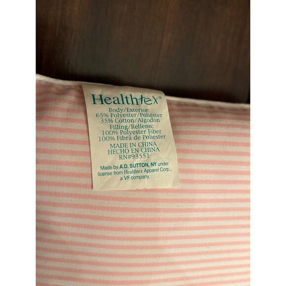 Healthtex Pink Tooth Fairy Pillow With Pocket & Carry Bag Child Wishes - Picture 6 of 10